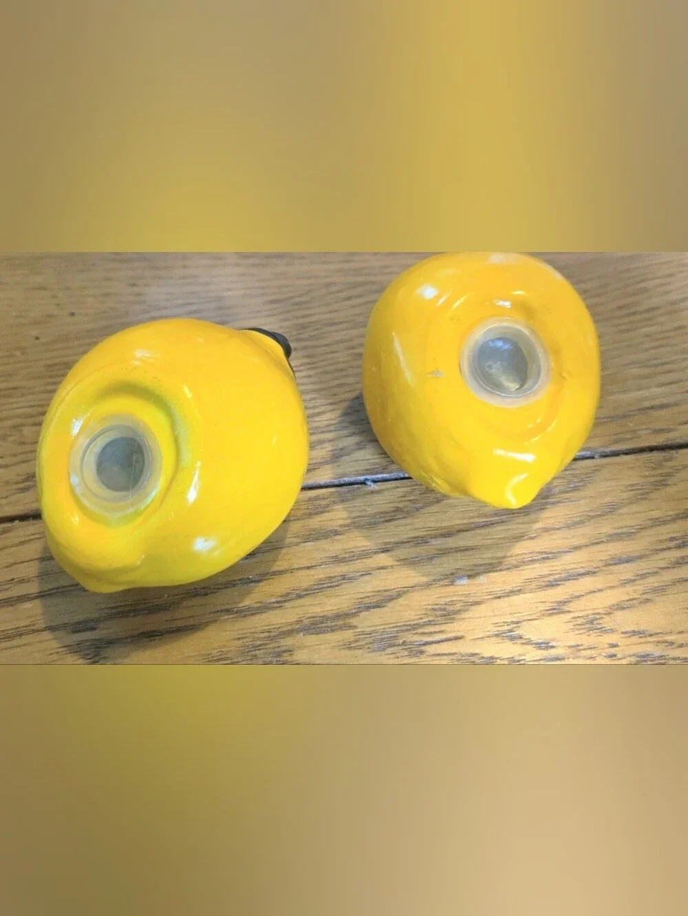 Lemons, Vintage Salt and Pepper Shakers, Retro, Antique, Collectibles